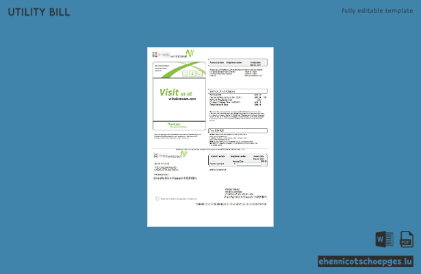 USA Windstream Holdings, Inc. – Beispielrechnungstext (Vorschau)